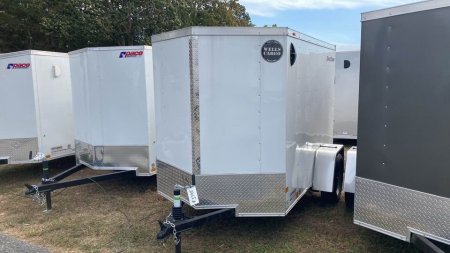 New 2024 Wells Cargo 5x8 Cargo / Enclosed Trailer