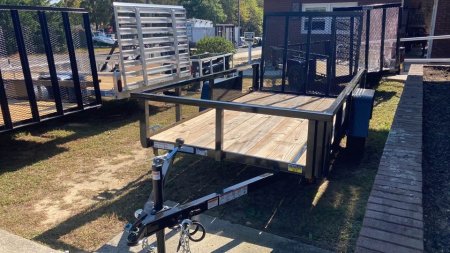 New 2025 Quality Steel and Aluminum 5x10 Utility Trailer