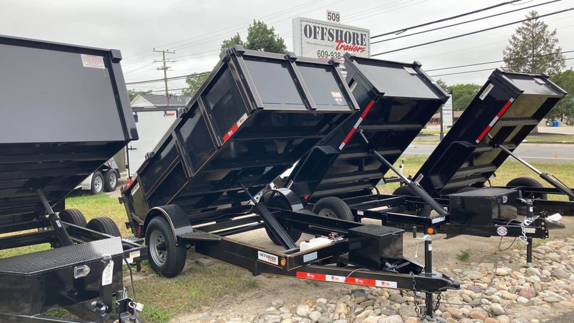 New 2024 P & T Trailers 5x10 Dump Trailer