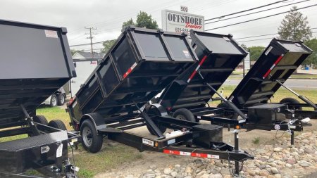 New 2024 P & T Trailers 5x10 Dump Trailer