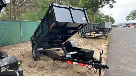 New 2024 P & T Trailers 5x10 Dump Trailer