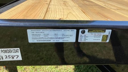 New 2025 Quality Steel and Aluminum 102x20+4 Equipment Trailer