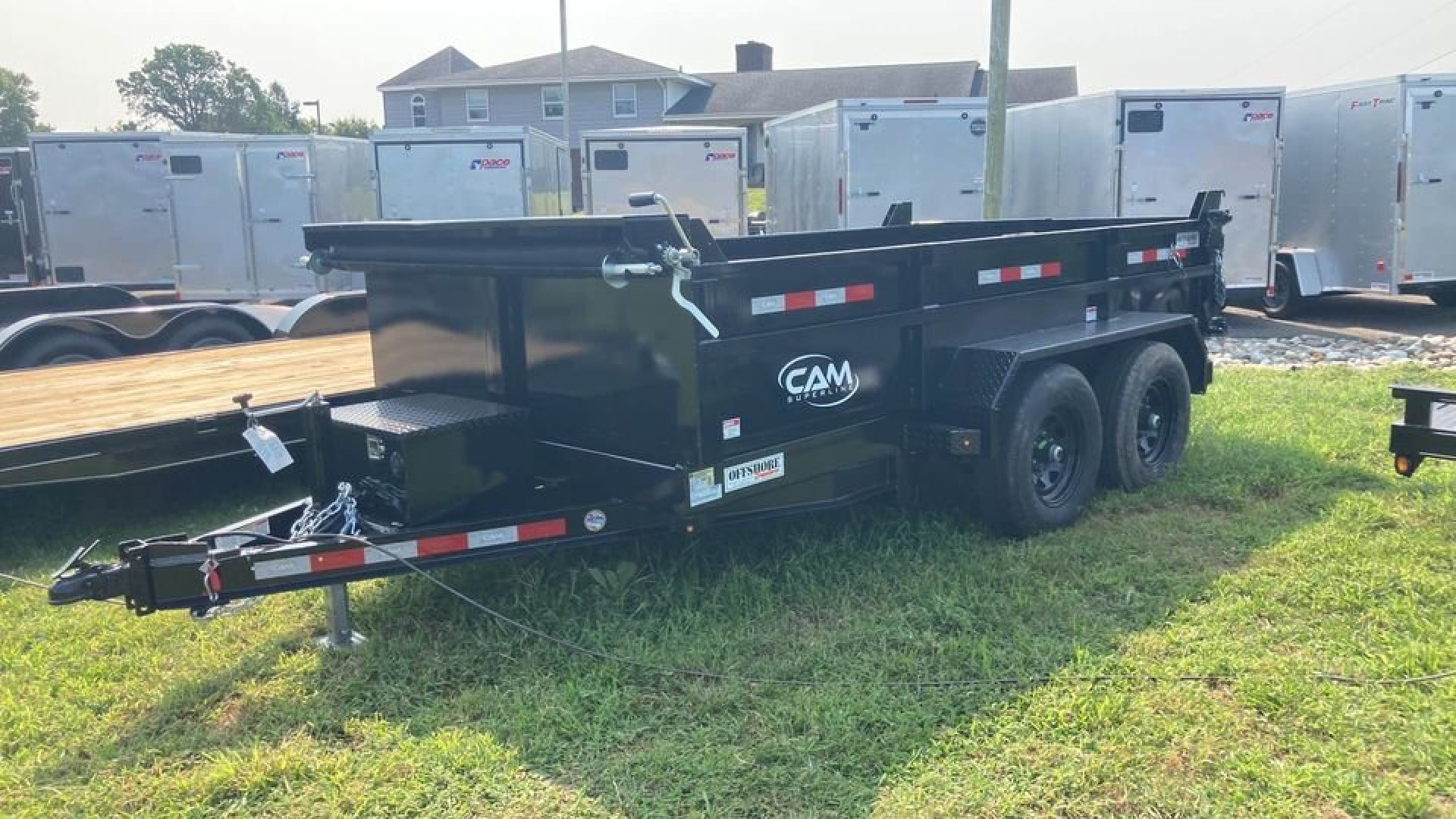 New 2025 Cam Superline 6x12 heavy duty Dump Trailer