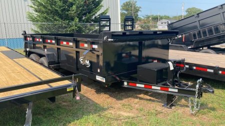 New 2025 Cam Superline 7x16 heavy duty Dump Trailer