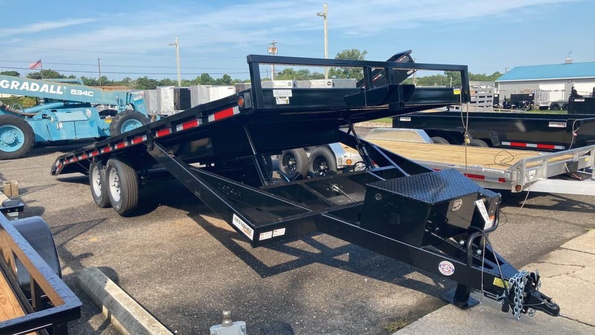 New 2025 Quality Steel and Aluminum 102x20+4 Equipment Trailer