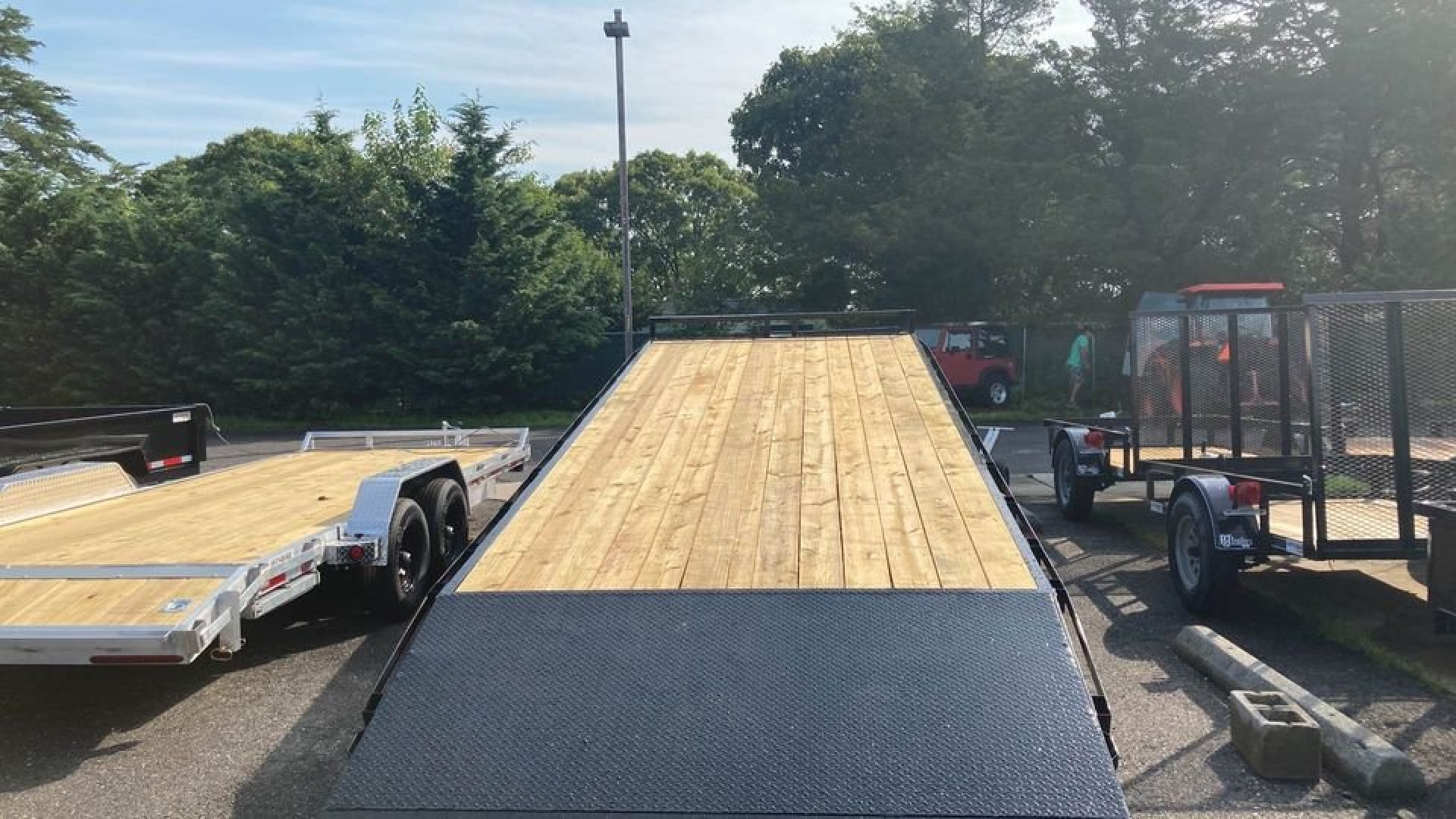 New 2025 Quality Steel and Aluminum 102x20+4 Equipment Trailer