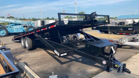 New 2025 Quality Steel and Aluminum 102x20+4 Equipment Trailer