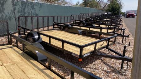 New 2026 P & T Trailers 6.5x12 Utility Trailer