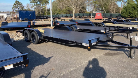 New 2026 P & T Trailers 20 steel deck Car Hauler