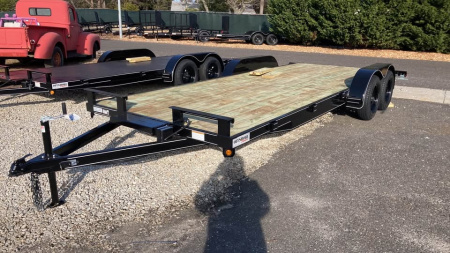 New 2026 P & T Trailers 20 wood deck Car Hauler