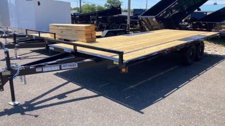 New 2025 Quality Steel and Aluminum 101x20 Equipment Trailer