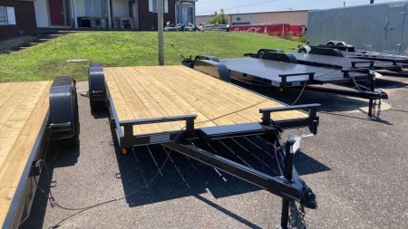 New 2024 P & T TRAILERS 20' wood deck Car / Racing Trailer