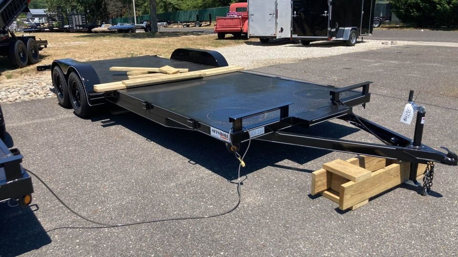 New 2024 P & T TRAILERS 20' steel deck Car Hauler