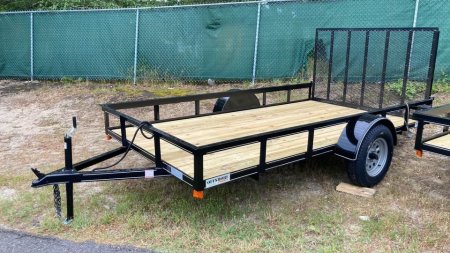 New 2024 P & T TRAILERS 6.5x12 Landscape Utility Trailer