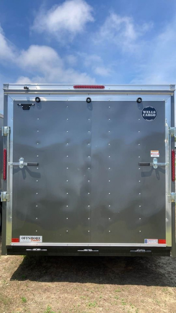 New 2024 Wells Cargo 7x16 Cargo / Enclosed Trailer