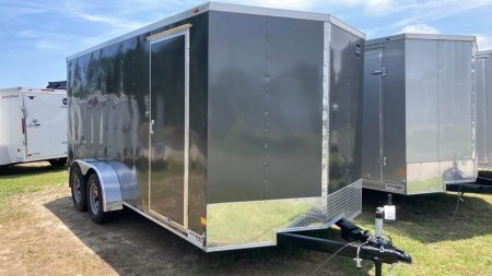 New 2024 Wells Cargo 7x16 Cargo / Enclosed Trailer