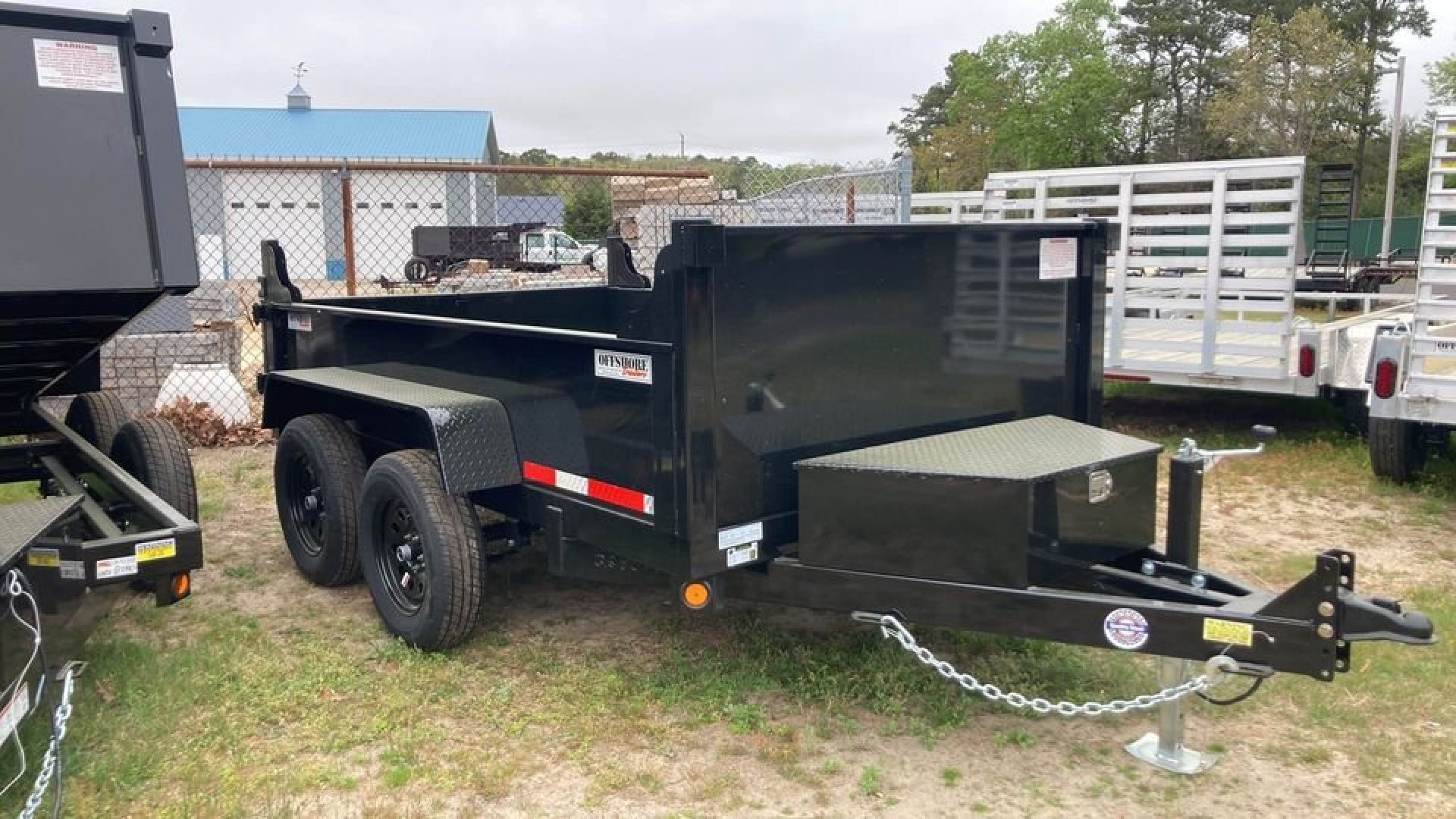New 2025 Quality Steel and Aluminum 6x10 7k gvwr Dump Trailer