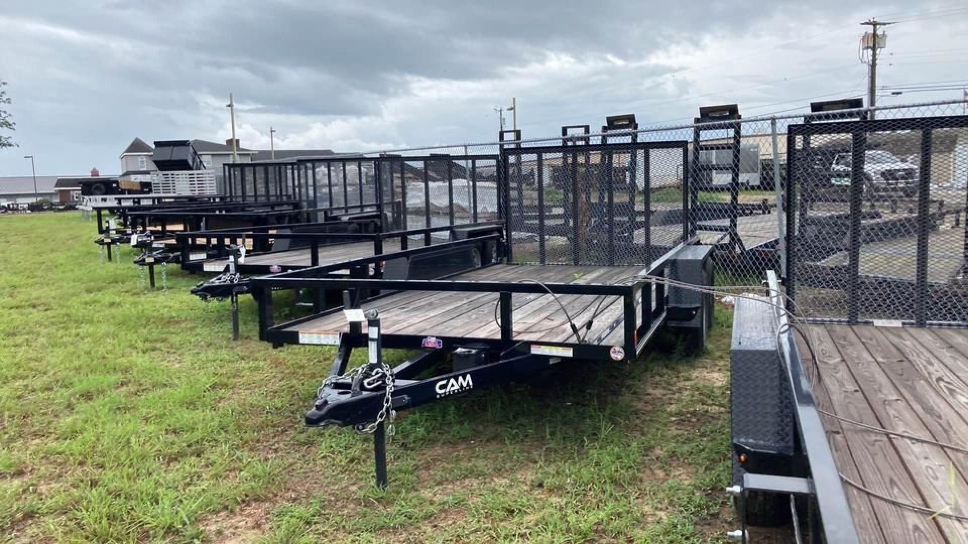 New 2022 Cam Superline stp8214tat-b070 Landscape Utility Trailer