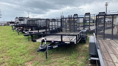 New 2022 Cam Superline stp8214tat-b070 Landscape Utility Trailer