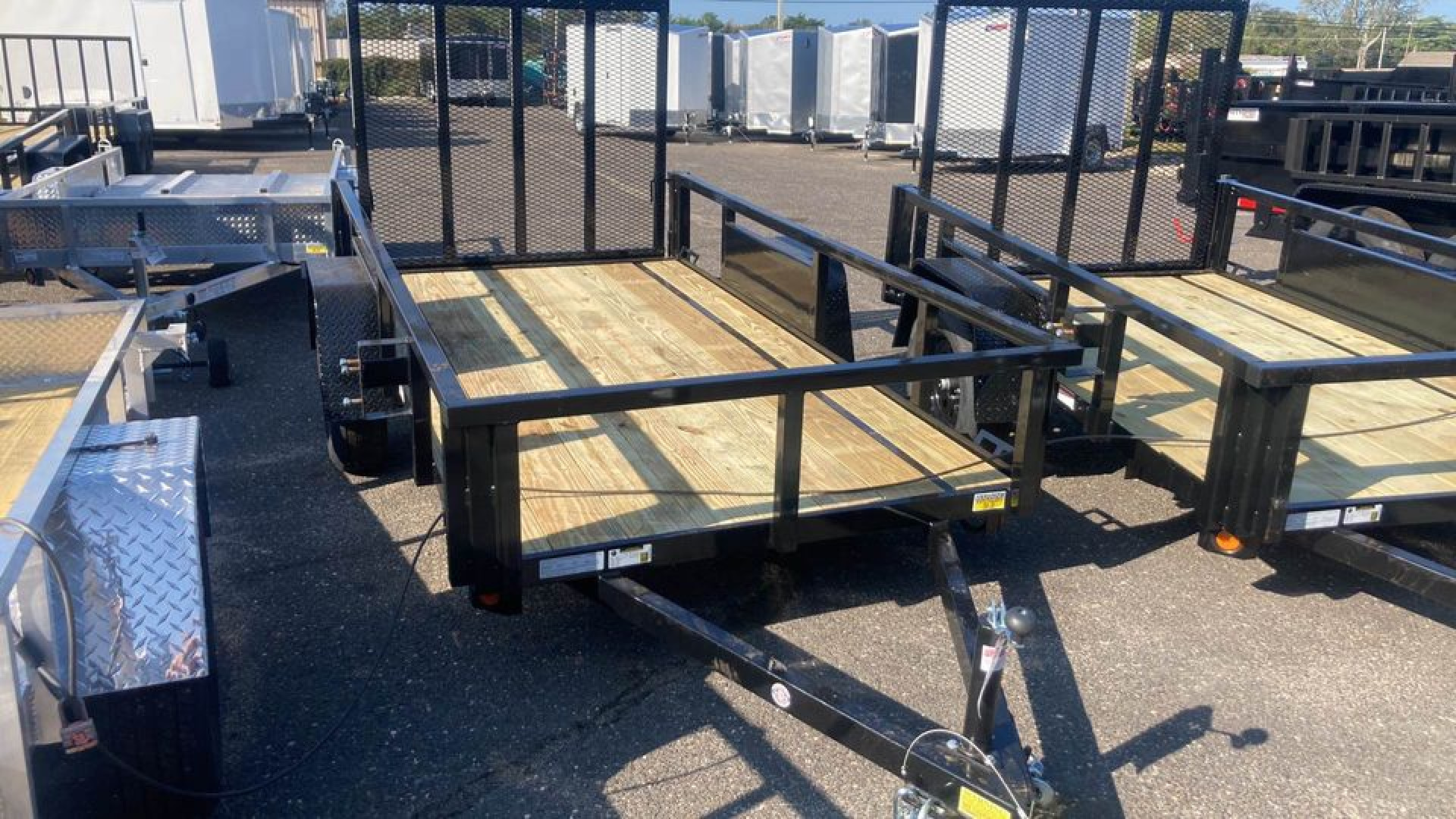 New 2024 Quality Steel and Aluminum  5x10 utility Landscape Trailer