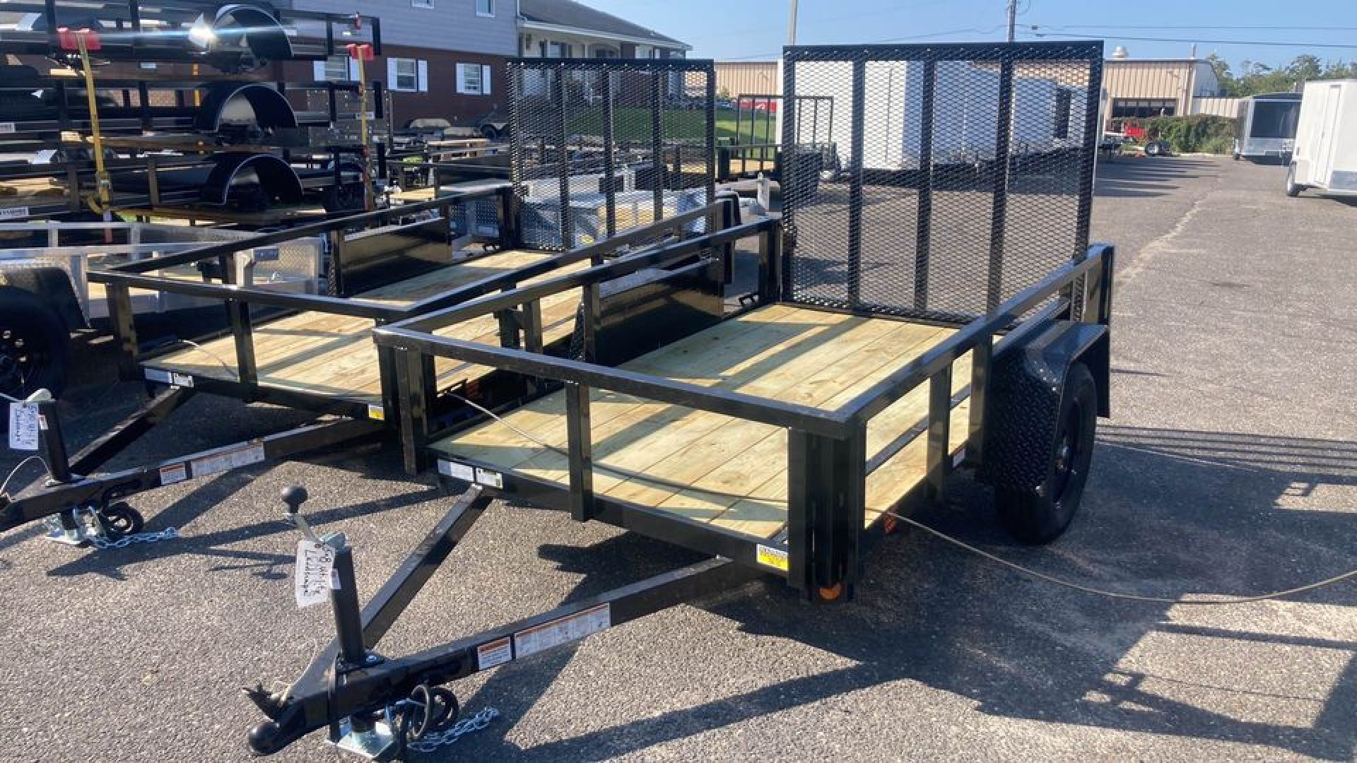 New 2024 QUALITY STEEL AND ALUMINUM 5x8 Landscape Utility Trailer