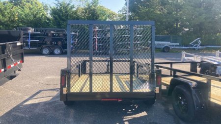 New 2024 QUALITY STEEL AND ALUMINUM 5x8 Landscape Utility Trailer