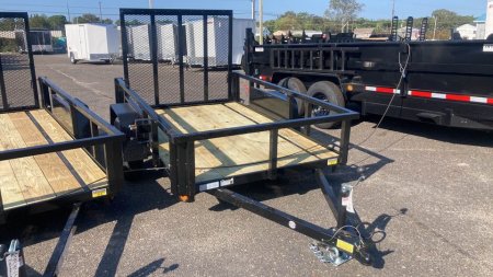 New 2024 QUALITY STEEL AND ALUMINUM 5x8 Landscape Utility Trailer