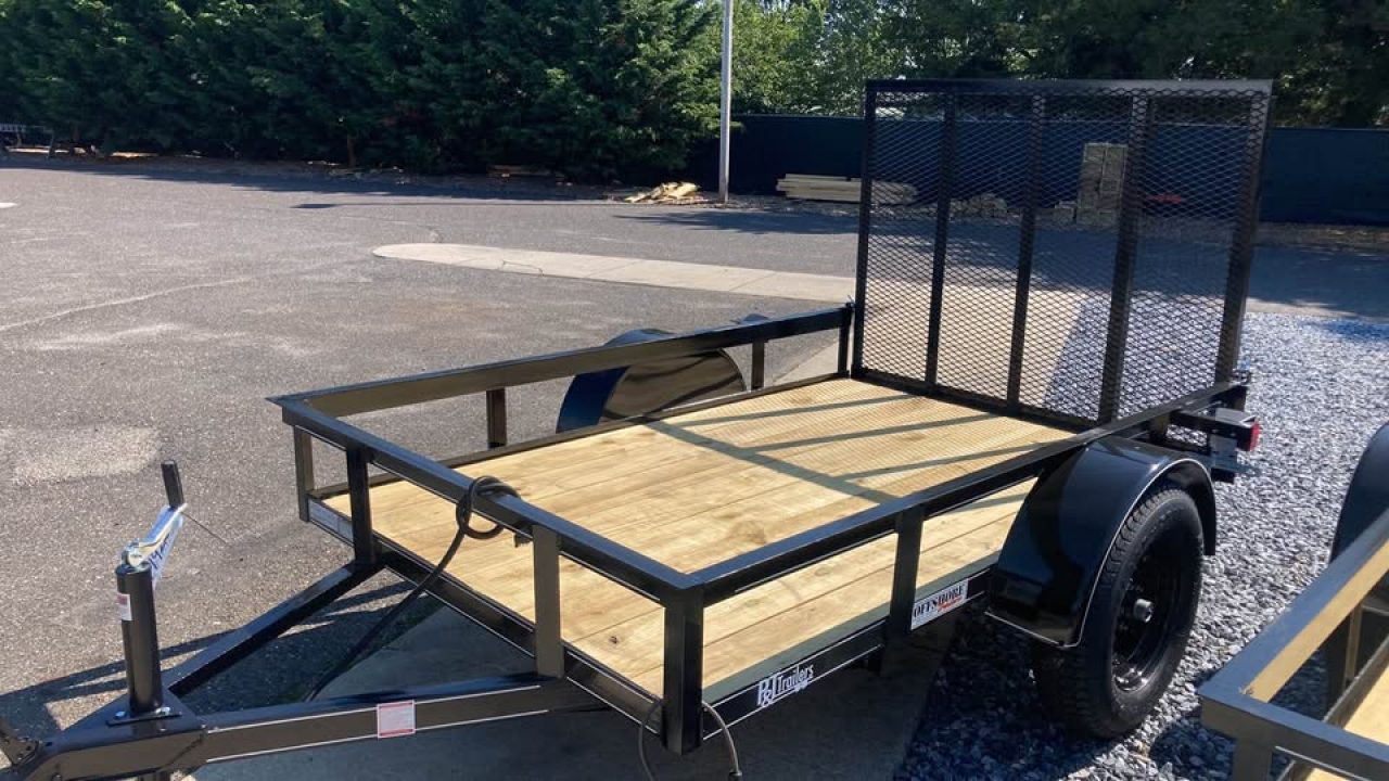 New 2026 P & T Trailers 5x8 Utility Trailer