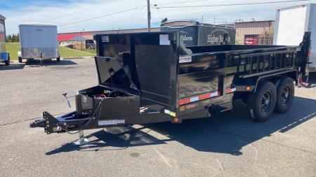 New 2027 Quality Steel and Aluminum 7x14 Dump Trailer