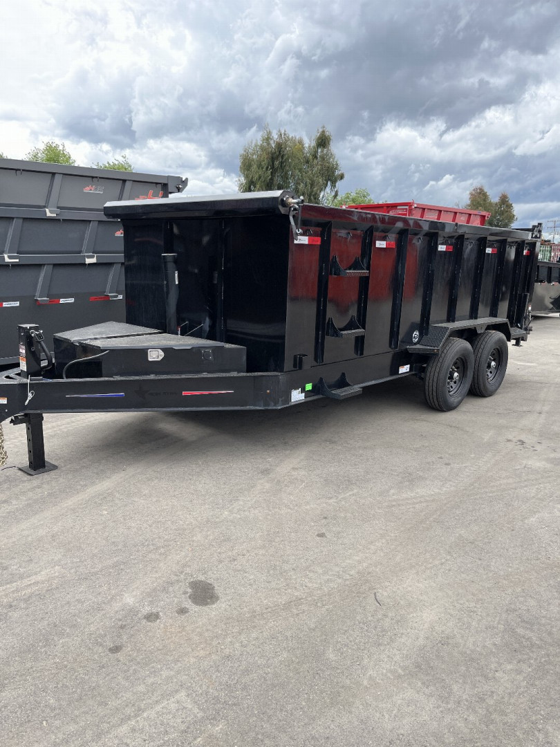 New 2026 Iron Star DT71648BP Dump Trailer