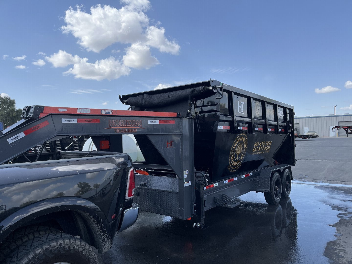 Used 2023 Horizon Trailers HRDZN16 Dump Trailer