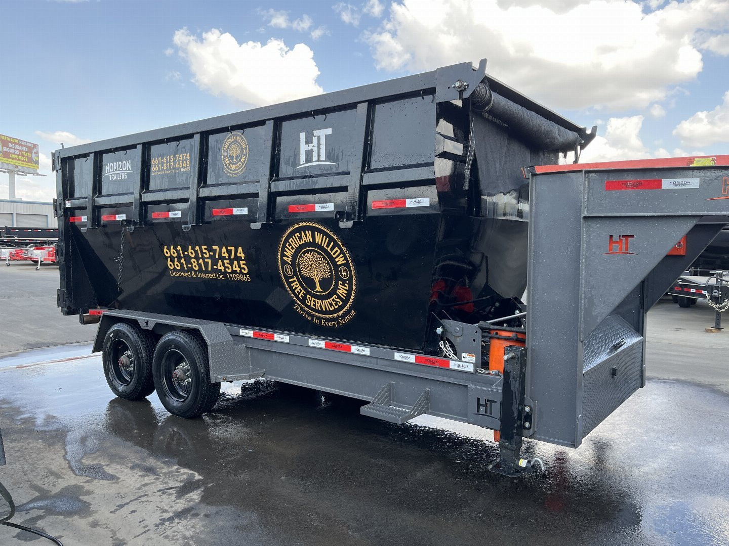 Used 2023 Horizon Trailers HRDZN16 Dump Trailer