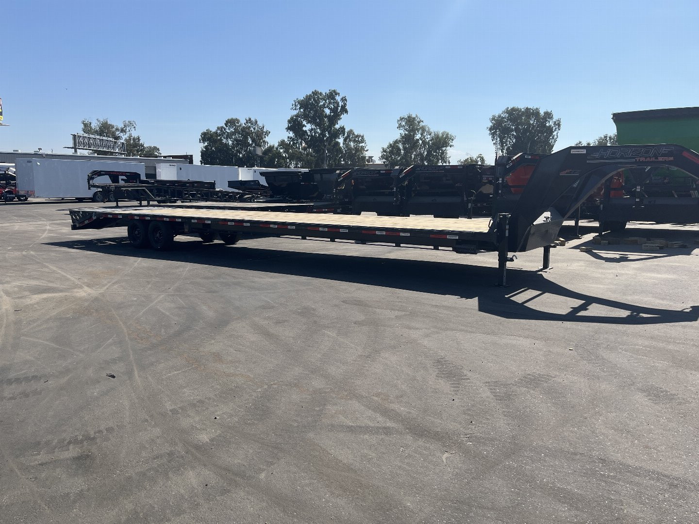 New 2024 Horizon Trailers FTZGN407K Flatbed Trailer