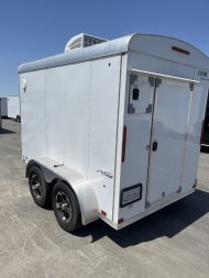 Used 2018 Look Trailers 6X10TE2 Cargo / Enclosed Trailer