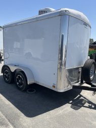 Used 2018 Look Trailers 6X10TE2 Cargo / Enclosed Trailer
