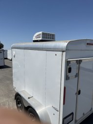Used 2018 Look Trailers 6X10TE2 Cargo / Enclosed Trailer