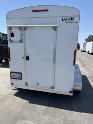 Used 2018 Look Trailers 6X10TE2 Cargo / Enclosed Trailer