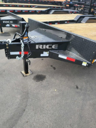 New 2023 Rice Trailers FMHD8222 Flatbed Trailer