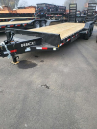 New 2023 Rice Trailers FMHD8222 Flatbed Trailer