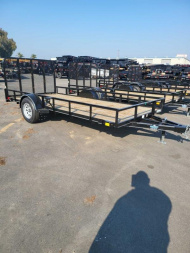 New 2022 Delco Trailers U214 Utility Trailer
