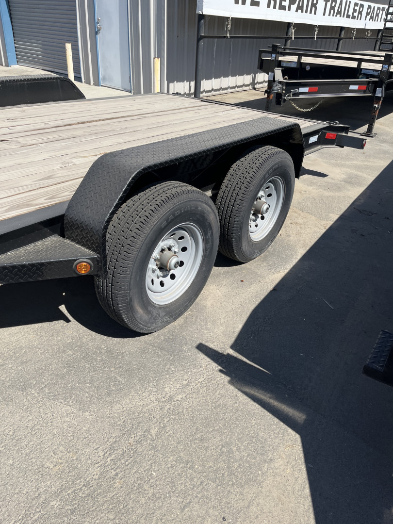 New 2023 East Texas Trailers E18322072 Equipment Trailer