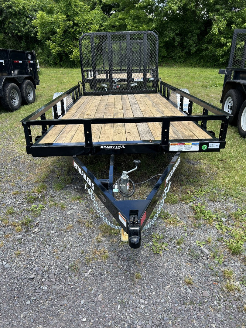 New 2024 PJ Trailers 12' x 72" U2 Channel Utility Trailer