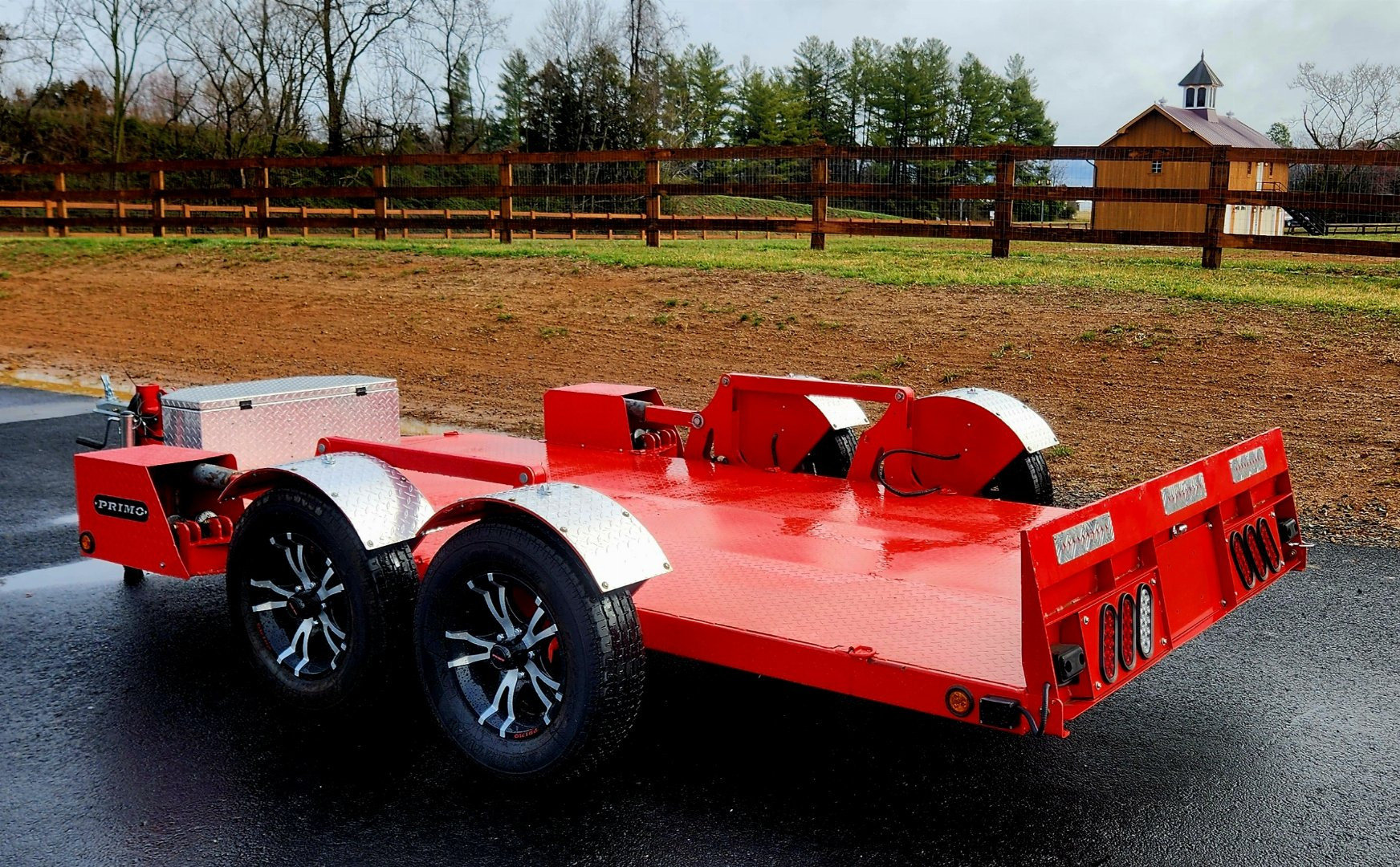 New 2024 PRIMO  TANDEM AXLE HYDRAULIC Specialty Trailer