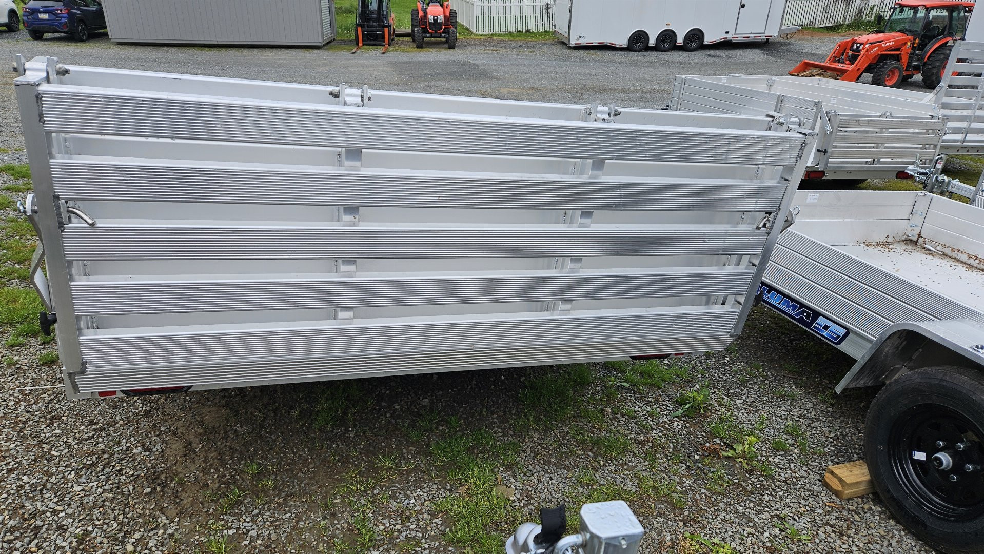 New 2026 ALUMA 81"X14S-R-BT-SR Utility Trailer