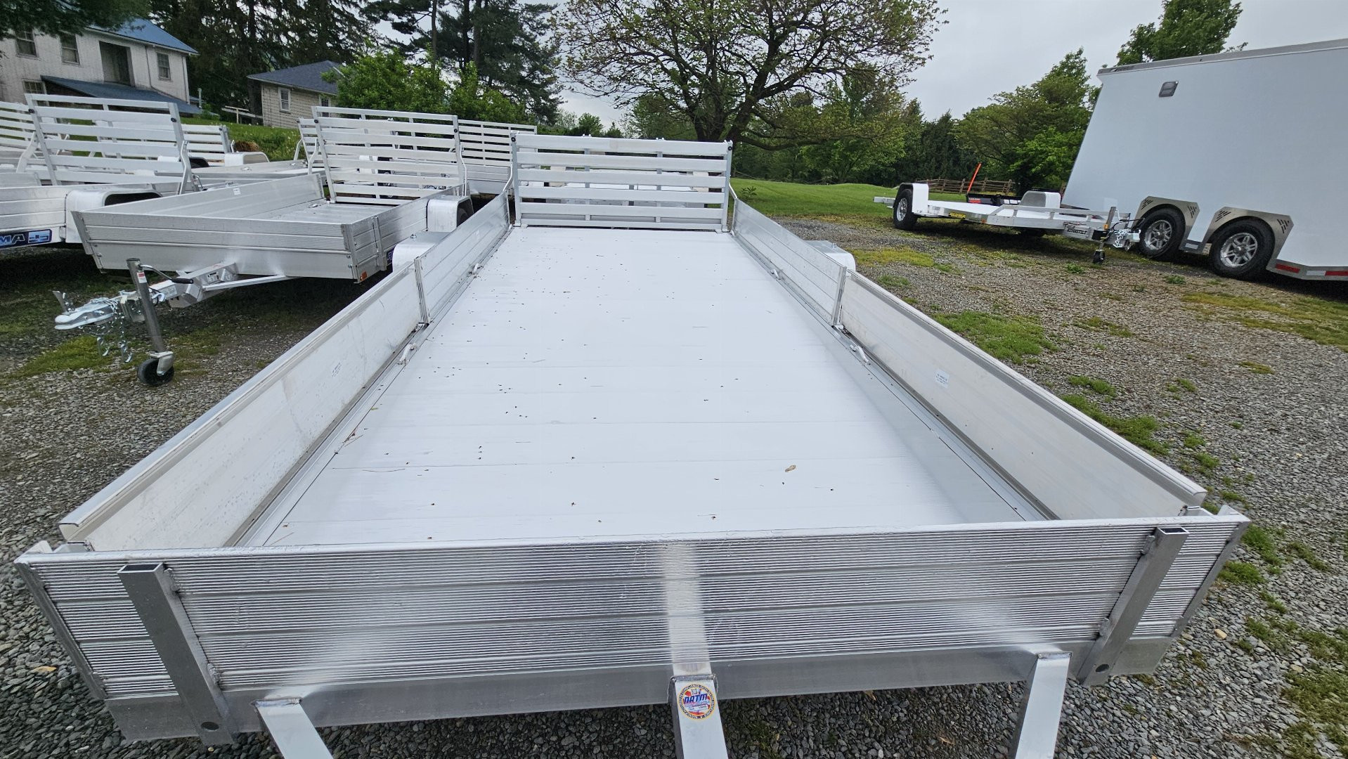 New 2026 ALUMA 81"X14S-R-BT-SR Utility Trailer