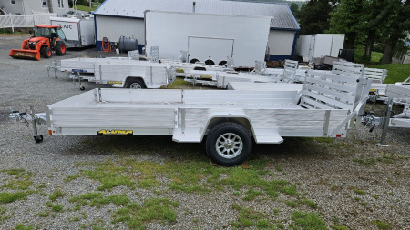New 2026 ALUMA 81"X14S-R-BT-SR Utility Trailer