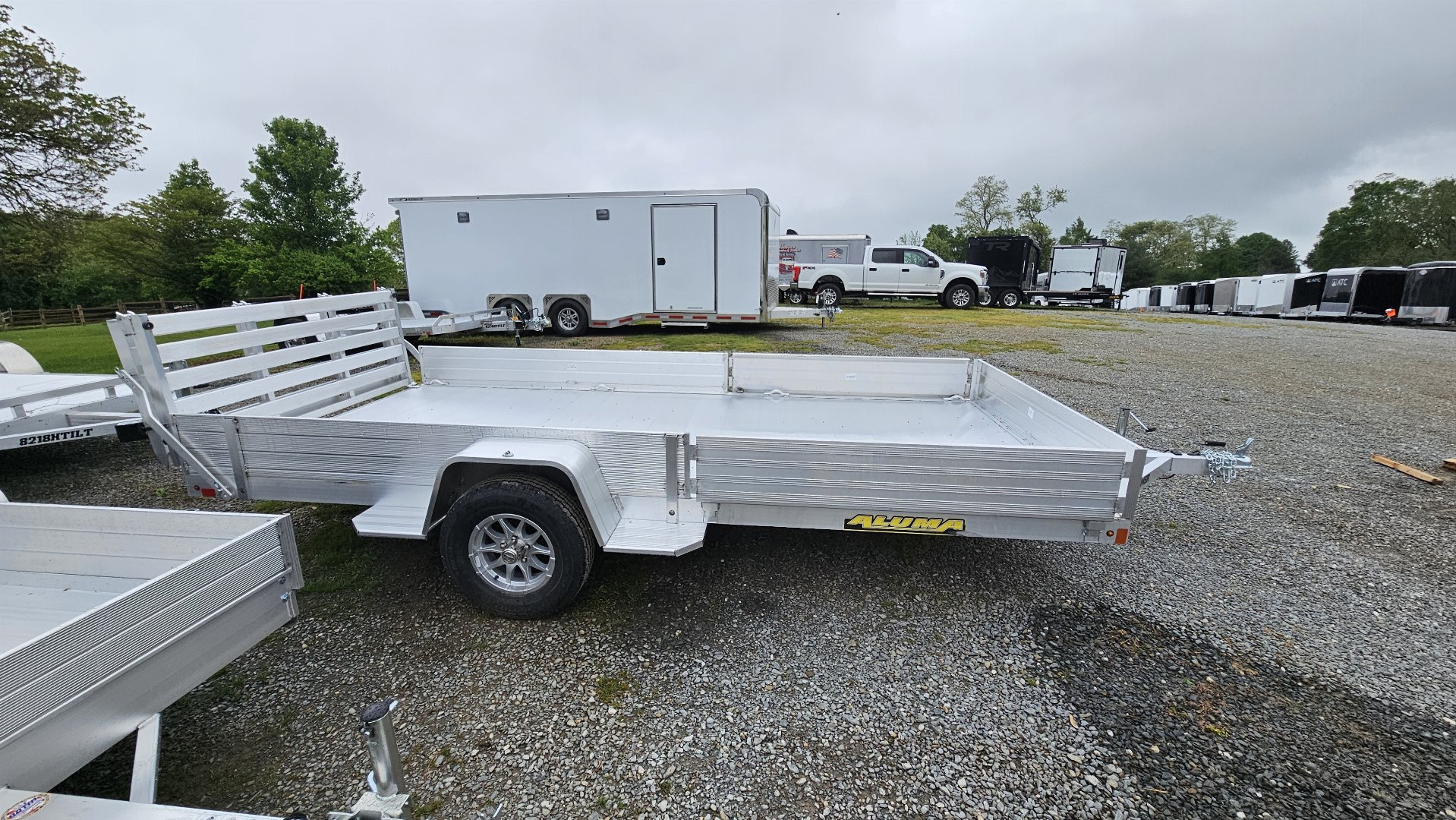 New 2026 ALUMA 81"X14S-R-BT-SR Utility Trailer