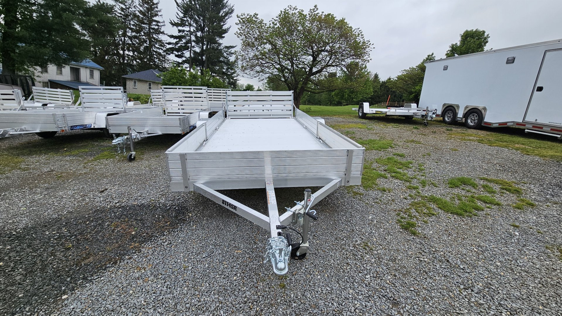 New 2026 ALUMA 81"X14S-R-BT-SR Utility Trailer