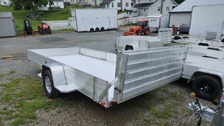 New 2026 ALUMA 81"X14S-R-BT-SR Utility Trailer
