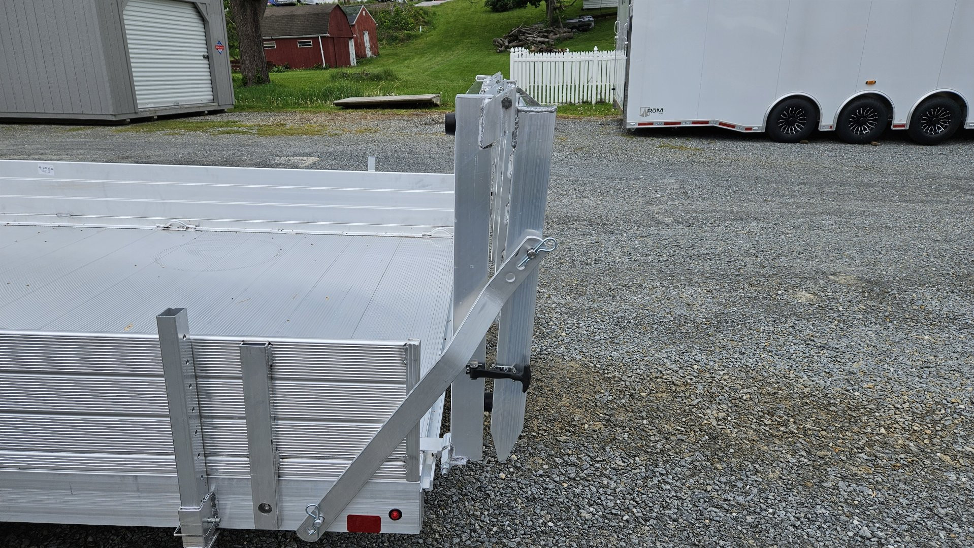 New 2026 ALUMA 81X18TA ATV Trailer